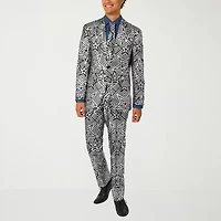 Opposuits Silver Mens 3-pc. Suit Set