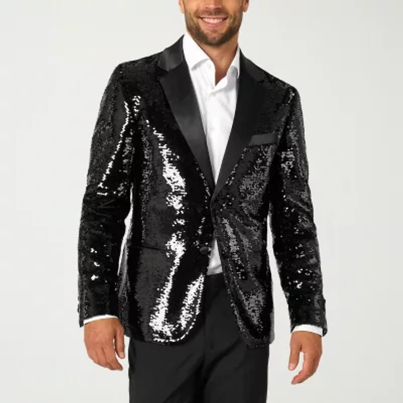 Opposuits Sequins Mens Slim Fit Blazer
