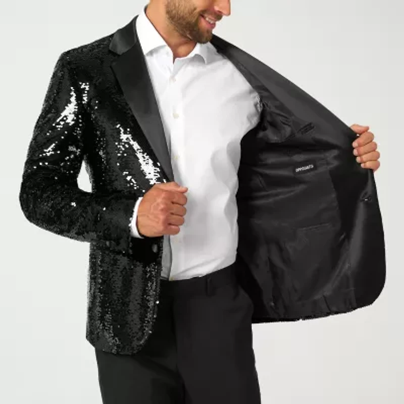 Opposuits Sequins Mens Slim Fit Blazer
