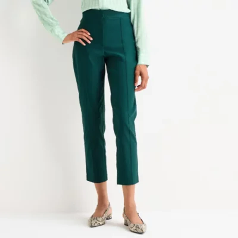 Worthington Womens Luxe Skinny Pant