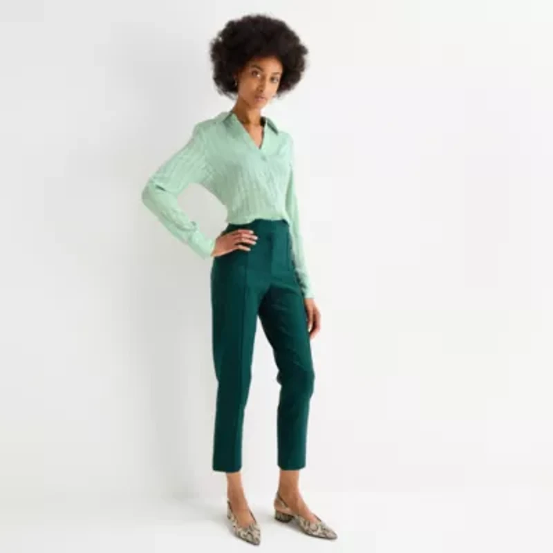 Worthington Womens Luxe Skinny Pant