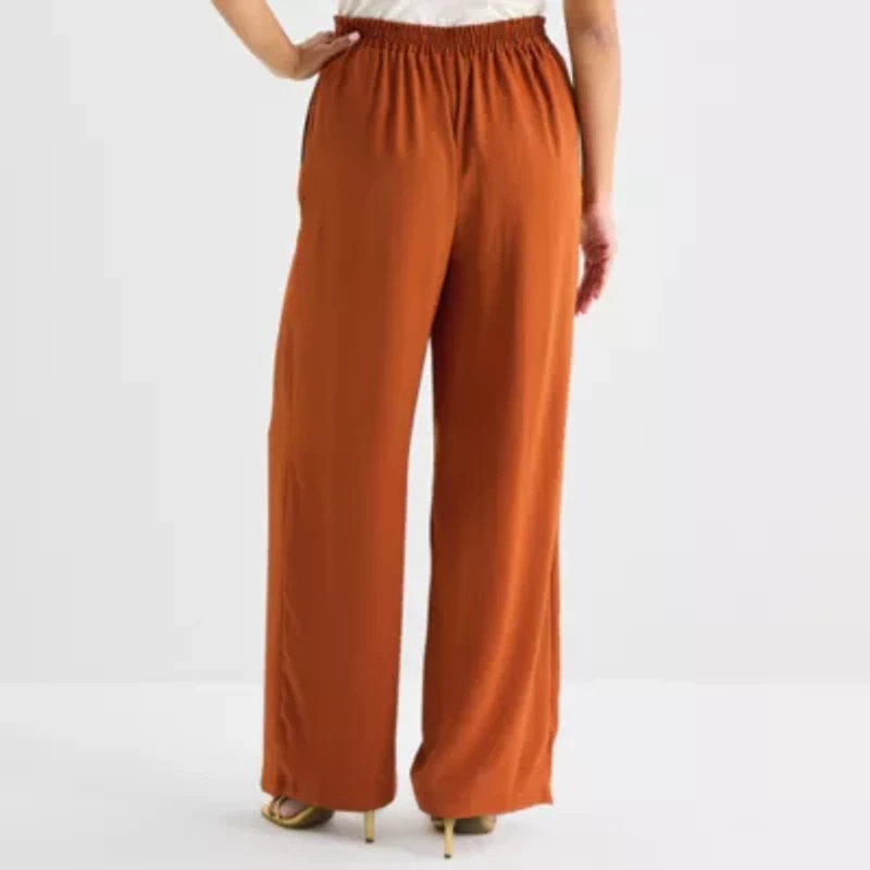 Bold Elements Womens Wide Leg Pull-On Pant