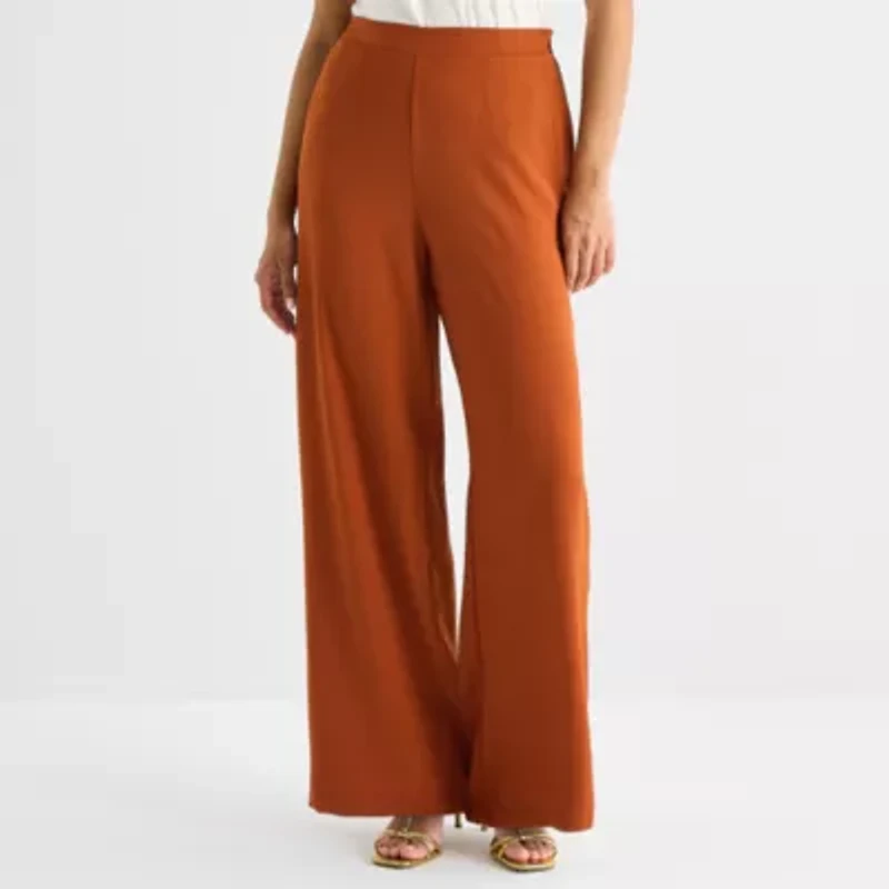 Bold Elements Womens Wide Leg Pull-On Pant