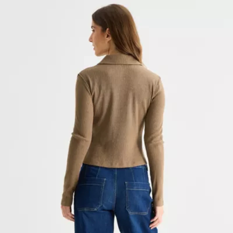 a.n.a Womens Long Sleeve T-Shirt