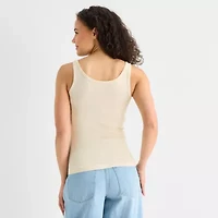 a.n.a Womens U Neck Sleeveless Tank Top