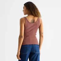 a.n.a Womens U Neck Sleeveless Tank Top