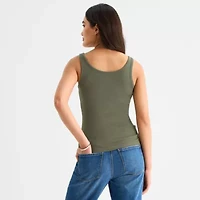 a.n.a Womens U Neck Sleeveless Tank Top