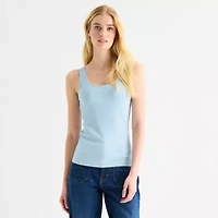 a.n.a Womens U Neck Sleeveless Tank Top