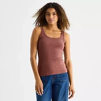 a.n.a Womens U Neck Sleeveless Tank Top