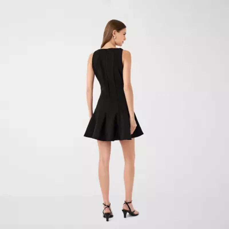 RM Rebecca Minkoff Womens Sleeveless Fit + Flare Dress