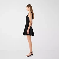RM Rebecca Minkoff Womens Sleeveless Fit + Flare Dress