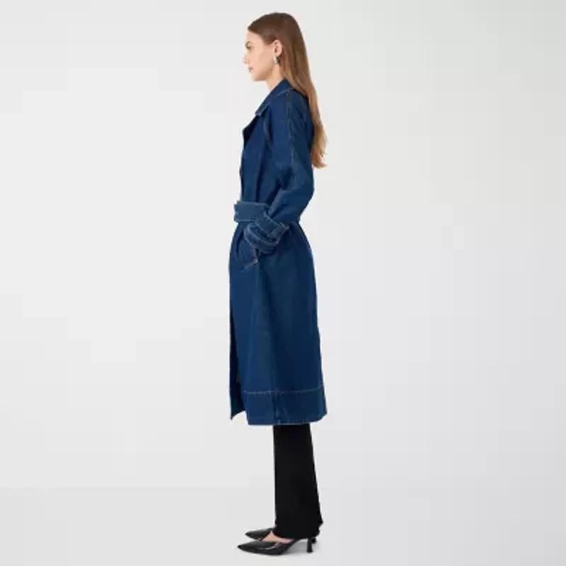 RM Rebecca Minkoff Womens Trench Coat