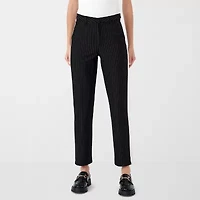 RM Rebecca Minkoff Womens Straight High Rise Ankle Pant
