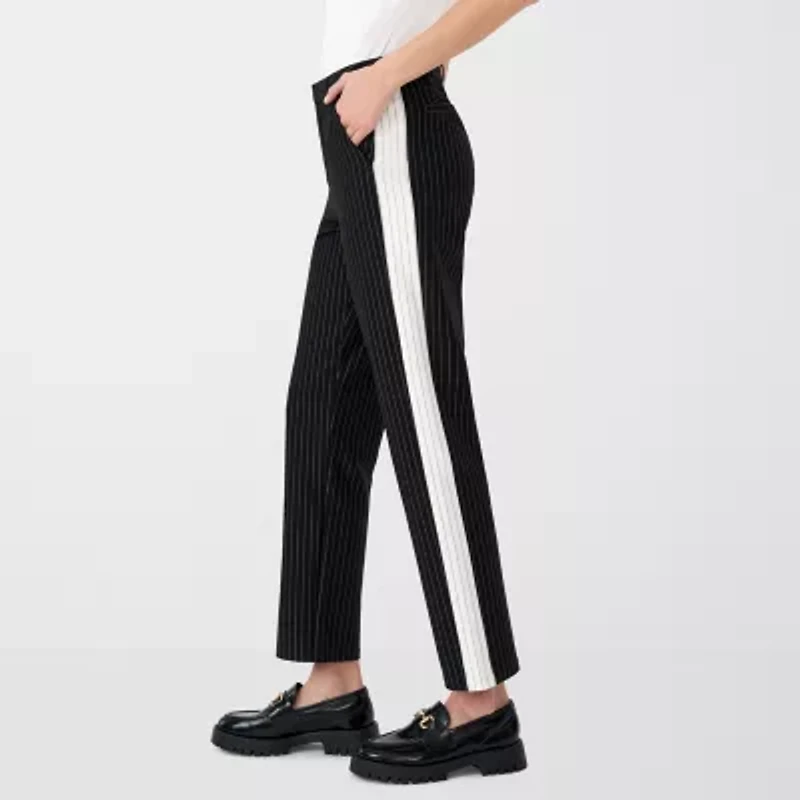 RM Rebecca Minkoff Womens Straight High Rise Ankle Pant