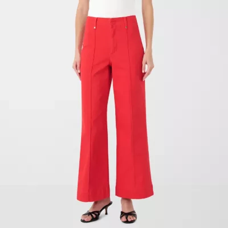RM Rebecca Minkoff Womens High Rise Wide Leg Jean