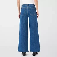 RM Rebecca Minkoff Womens High Rise Wide Leg Jean