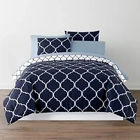 Home Expressions Nora Ogee Complete Bedding Set with Sheets