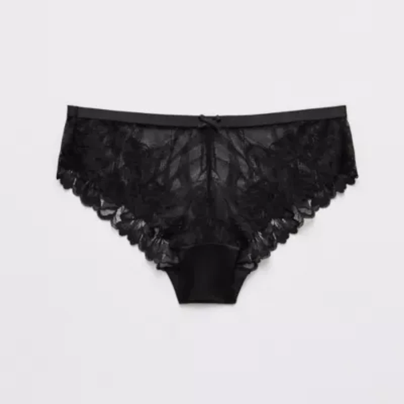 Ambrielle Tulip Lace Shine Cheeky Panty
