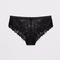Ambrielle Tulip Lace Shine Cheeky Panty