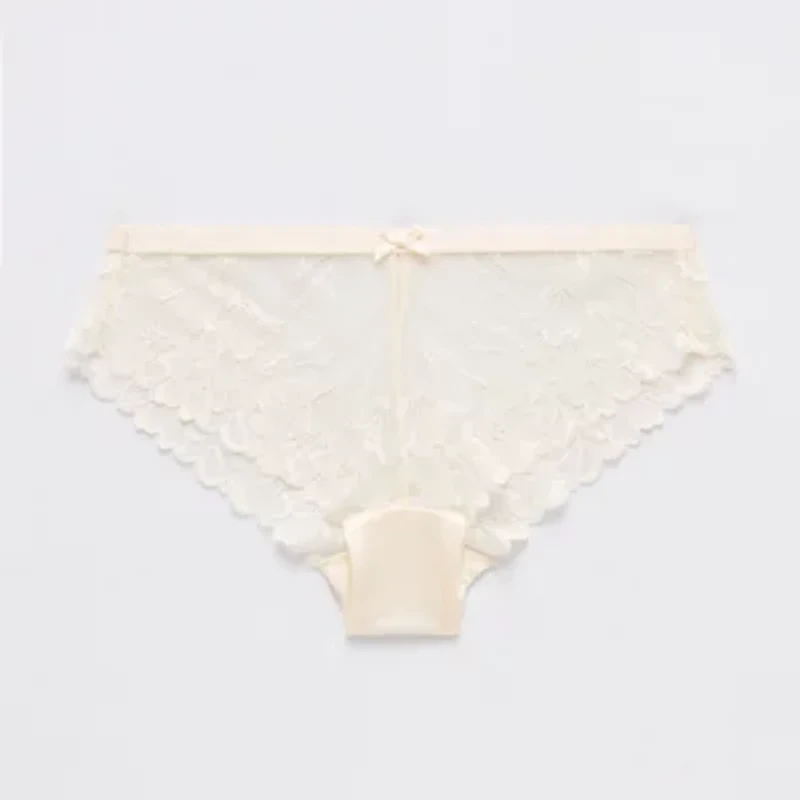 Ambrielle Tulip Lace Shine Cheeky Panty