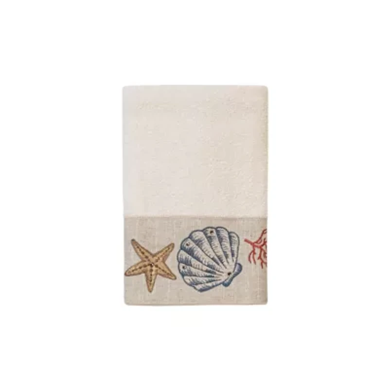 Avanti Sea Treasure Embroidered Bath Towel Collection