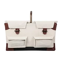 Picnic Time® Pioneer Canvas Plaid Picnic Basket For Two