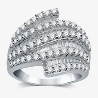 H-I / I1) Womens 2 CT. T.W. Lab Grown White Diamond 10K Gold Band