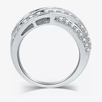 (H-I / I1) Womens 2 CT. T.W. Lab Grown White Diamond 10K Gold Band