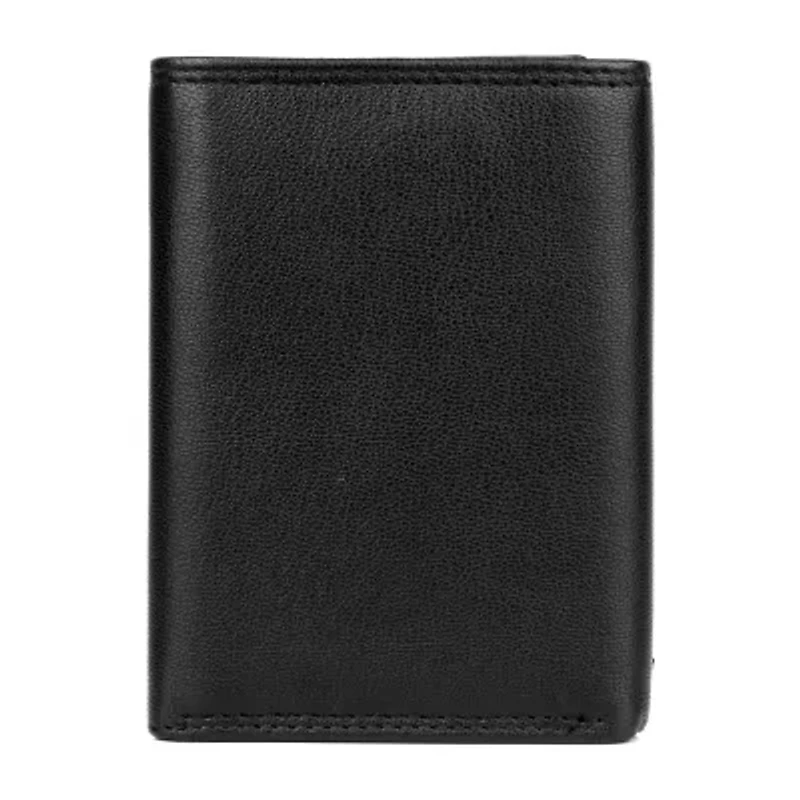 J. Buxton Mens RFID Blocking Trifold Wallet