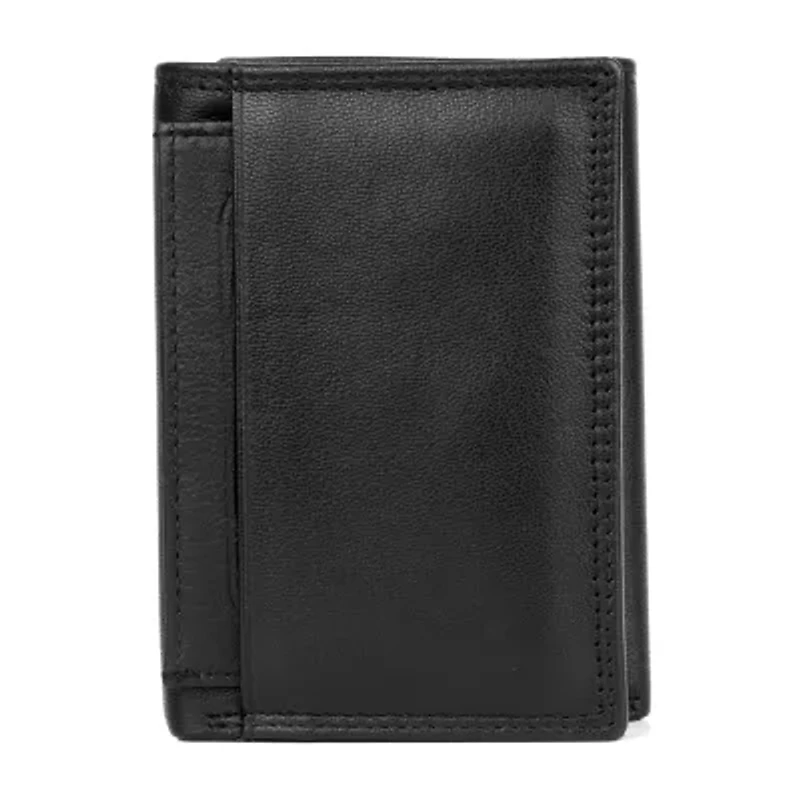 J. Buxton Mens RFID Blocking Trifold Wallet