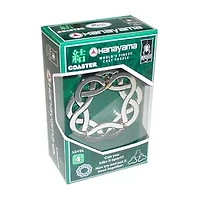 BePuzzled Hanayama Level 4 Cast Puzzle - Coaster