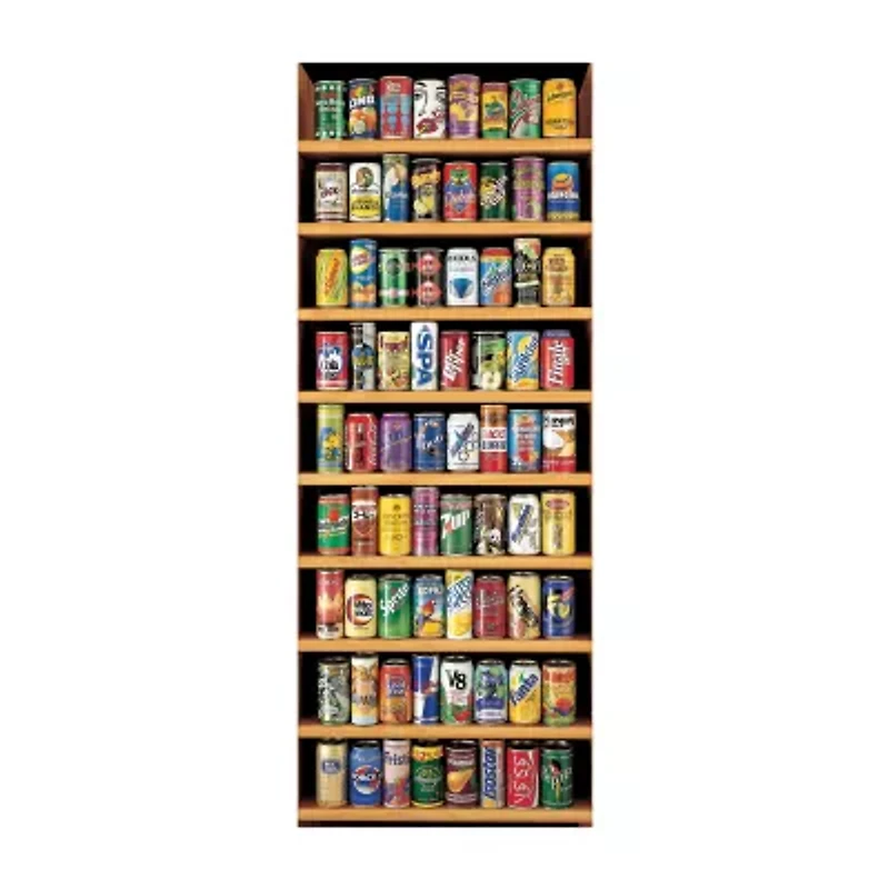 Educa Soft Drink Cans Jigsaw Puzzle: 2000 Pcs