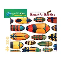 Pomegranate Communications Inc. Christopher Marley- Beautiful Beetles Puzzle: 300 Pcs