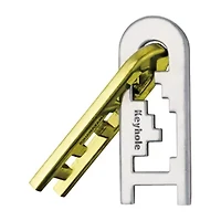 BePuzzled Hanayama Level 4 Cast Puzzle - Keyhole