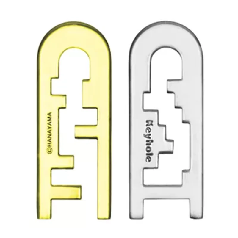 BePuzzled Hanayama Level 4 Cast Puzzle - Keyhole