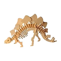 Puzzled Big Stegosaurus Wooden Puzzle
