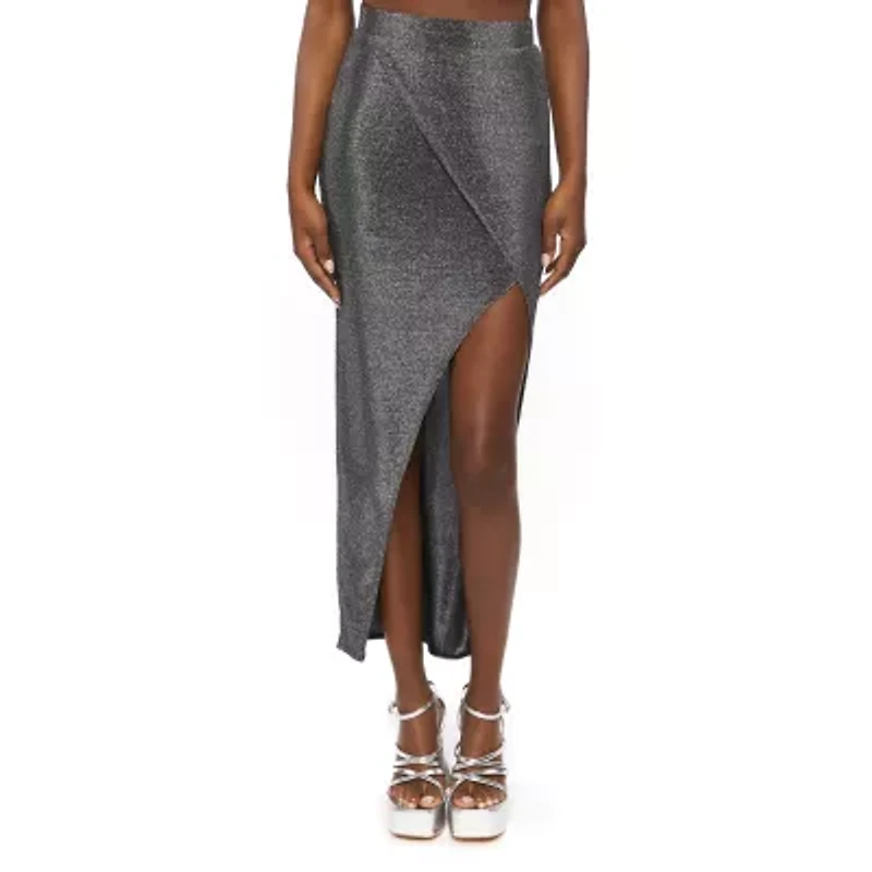 Forever 21 Womens Juniors Mid Rise Long A-Line Skirt