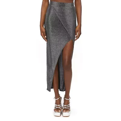 Forever 21 Womens Mid Rise Long Juniors A-Line Skirt