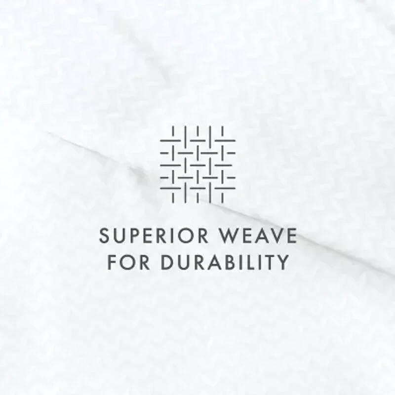 Casual Comfort Premium Ultra Soft 3-pc. Puffed Chevron Print Duvet Cover Set