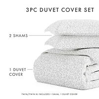 Casual Comfort Premium Ultra Soft 3-pc. Vine Trellis Print Duvet Cover Set