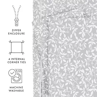 Casual Comfort Premium Ultra Soft 3-pc. Vine Trellis Print Duvet Cover Set