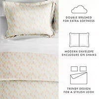 Casual Comfort Premium Ultra Soft Fall Foliage Duvet Cover Set