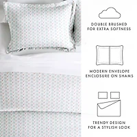 Casual Comfort Premium Ultra Soft Lights Duvet Cover Set