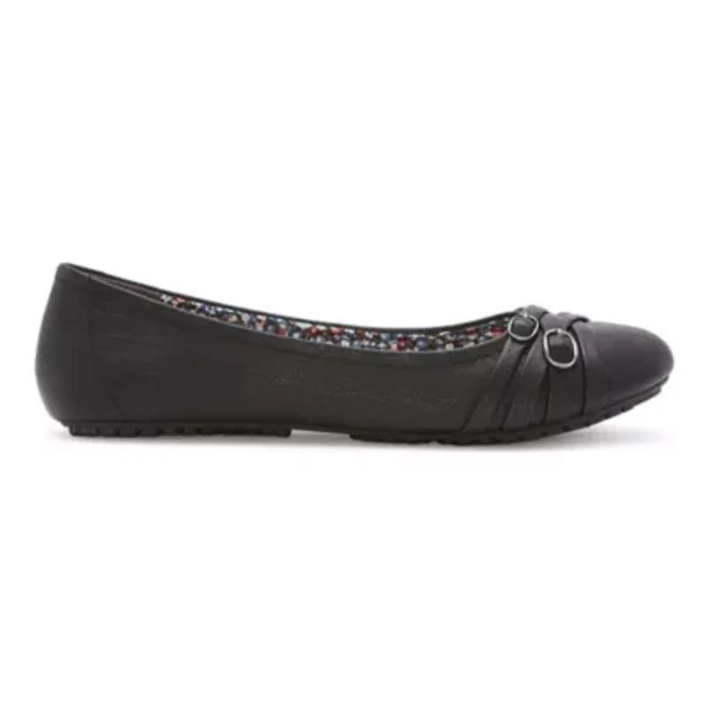 Pop Nelly Womens Closed Toe Ballet Flats