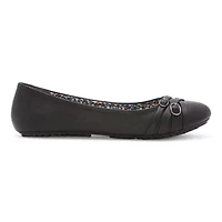 Pop Nelly Womens Closed Toe Ballet Flats