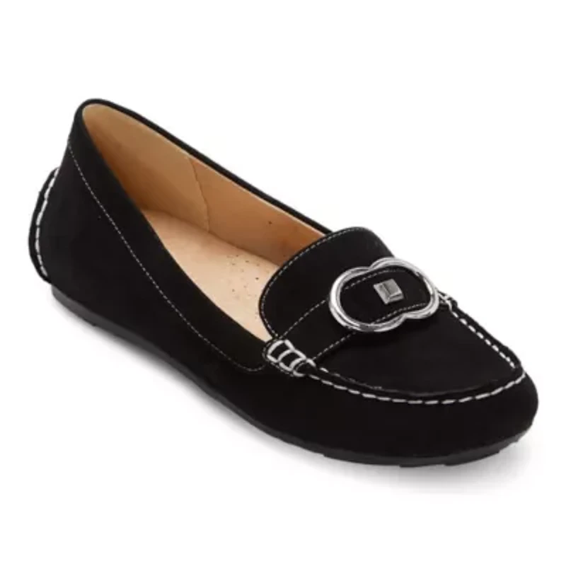 Liz Claiborne Antonia Womens Closed Toe Loafers