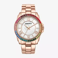 Armitron Womens Rose Goldtone Bracelet Watch 75/5592mprr