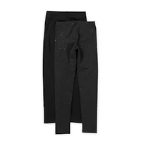 Thereabouts Little & Big Kid Girls Knit Full Length Leggings