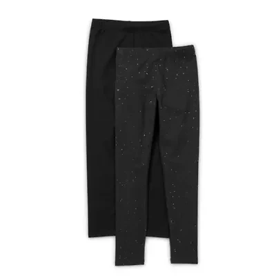 Thereabouts Little & Big Kid Girls Knit Full Length Leggings