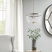 Hampton Hill Melrose 2 Light Beaded Chandelier